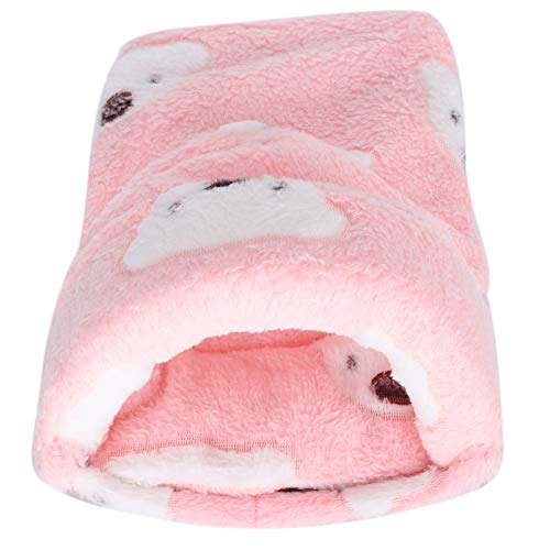Qukaim Kleintierkäfige Kleintier-Haustierbetten, Winterhamster, warmes Haus für Eichhörnchen und Ratte, Kleintier-Schlafkäfighaus, Größe M, Rosa Qukaim Kleintierkäfige Kleintier-Haustierbetten, Winterhamster, warmes Haus für Eichhörnchen und Ratte, Kleintier-Schlafkäfighaus, Größe M, Rosa von Qukaim