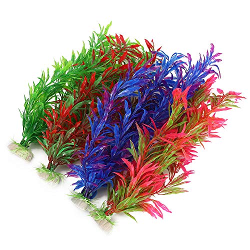 Qukaim Künstliche Wasserpflanzen, künstliche Aquariumpflanzen, Kunststoff-Wasserpflanze, Grasornament, Simulations-Wasserpflanzen für Aquarium-Dekoration, 30,5 cm hoch, lebendiges Grün, einfache Qukaim Künstliche Wasserpflanzen, künstliche Aquariumpflanzen, Kunststoff-Wasserpflanze, Grasornament, Simulations-Wasserpflanzen für Aquarium-Dekoration, 30,5 cm hoch, lebendiges Grün, einfache von Qukaim