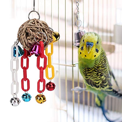Qukaim Kunststoff Haustier Vogel Kauspielzeug Flechten Hängespielzeug für Papageien Zahn Schleifen Käfig Supplies Vogelschaukel Spielzeug 25,4 x 12,7 cm Qukaim Kunststoff Haustier Vogel Kauspielzeug Flechten Hängespielzeug für Papageien Zahn Schleifen Käfig Supplies Vogelschaukel Spielzeug 25,4 x 12,7 cm von Qukaim