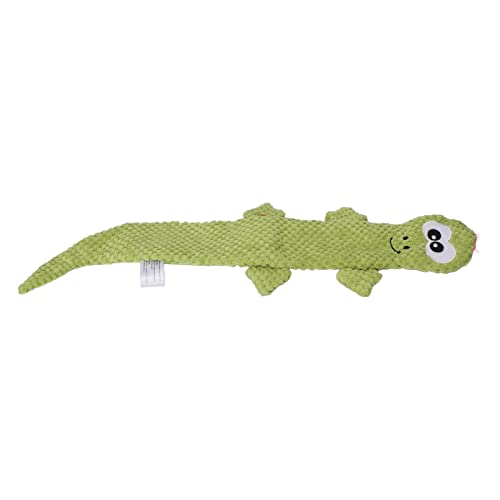 Qukaim Lizard Animiertes Quietschendes Hundespielzeug Quietschendes Eidechse Hundespielzeug Plüsch-Kauspielzeug für Zähneknirschen, Animiertes Eidechsen-Design, ideal für Hunde, Grün Qukaim Lizard Animiertes Quietschendes Hundespielzeug Quietschendes Eidechse Hundespielzeug Plüsch-Kauspielzeug für Zähneknirschen, Animiertes Eidechsen-Design, ideal für Hunde, Grün von Qukaim