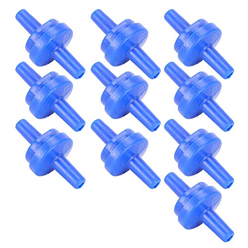 Qukaim Luftpumpenleitungsrohrgelenk, Aquarium-Rückschlagventil, Rückschlagventil für 4 mm Schlauch, Einwegventil, Luftpumpenleitungsrohrverbindung, Wasserstoppventil, Aquariumzubehör, 10 Stück Qukaim Luftpumpenleitungsrohrgelenk, Aquarium-Rückschlagventil, Rückschlagventil für 4 mm Schlauch, Einwegventil, Luftpumpenleitungsrohrverbindung, Wasserstoppventil, Aquariumzubehör, 10 Stück von Qukaim