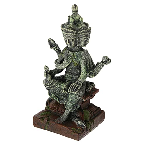 Qukaim Mini-Buddha-Statuen für Aquarium, Buddha-Statue, Dekoration, Kunstharz, meditierende Buddha-Figur für Aquascaping, Aquarium-Dekor, 10 cm, ideal für Süß- und Salzwassertanks Qukaim Mini-Buddha-Statuen für Aquarium, Buddha-Statue, Dekoration, Kunstharz, meditierende Buddha-Figur für Aquascaping, Aquarium-Dekor, 10 cm, ideal für Süß- und Salzwassertanks von Qukaim
