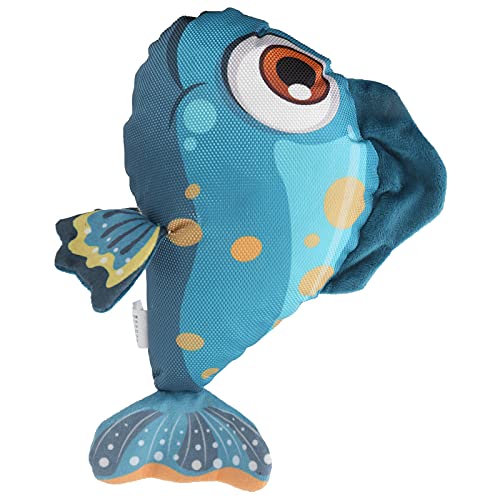Qukaim Moving Cat Biting Fish Toy Cat Turntable Leakage Toy, Funny Simulation Flopping Fish Toy, Moving Plush Cat Toy for Chewing and Kicking, Indoor Use Blue Goldfish Design Qukaim Moving Cat Biting Fish Toy Cat Turntable Leakage Toy, Funny Simulation Flopping Fish Toy, Moving Plush Cat Toy for Chewing and Kicking, Indoor Use Blue Goldfish Design von Qukaim