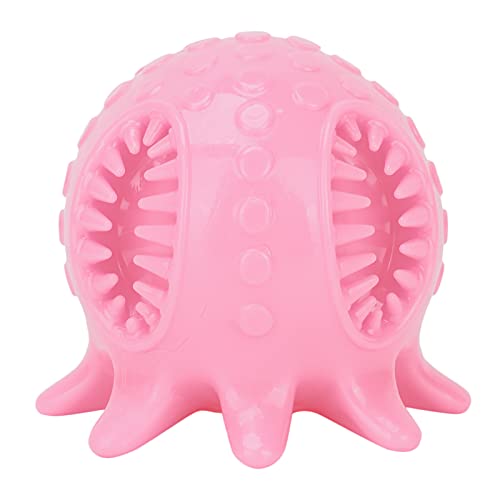 Qukaim Octopus Form Kauspielzeug Octopus Form Hund Zahnreinigung Kauball Wasserspray Futterspender Spielzeug Quietschende Zahnbürste Beißspielzeug Rosa Geeignet für Welpen und Kleine Hunde Qukaim Octopus Form Kauspielzeug Octopus Form Hund Zahnreinigung Kauball Wasserspray Futterspender Spielzeug Quietschende Zahnbürste Beißspielzeug Rosa Geeignet für Welpen und Kleine Hunde von Qukaim