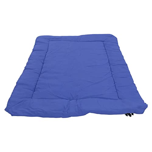 Qukaim Outdoor-Hundematte, tragbares Hundebett, wasserdicht, faltbar, Outdoor-Hundematte, für alle Jahreszeiten, Haustierreisematte für Camping und Auto, Blau Qukaim Outdoor-Hundematte, tragbares Hundebett, wasserdicht, faltbar, Outdoor-Hundematte, für alle Jahreszeiten, Haustierreisematte für Camping und Auto, Blau von Qukaim