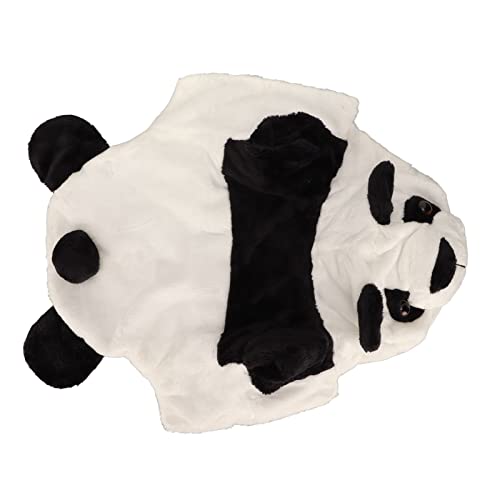 Qukaim Panda Hundekleidung, Panda-Hunde-Kapuzenpullover, niedlicher Haarschutz, Anti-Sonnenbrand, warme Herbst-Winter-Haustierkleidung für Halloween, Größe L, Weiß Qukaim Panda Hundekleidung, Panda-Hunde-Kapuzenpullover, niedlicher Haarschutz, Anti-Sonnenbrand, warme Herbst-Winter-Haustierkleidung für Halloween, Größe L, Weiß von Qukaim