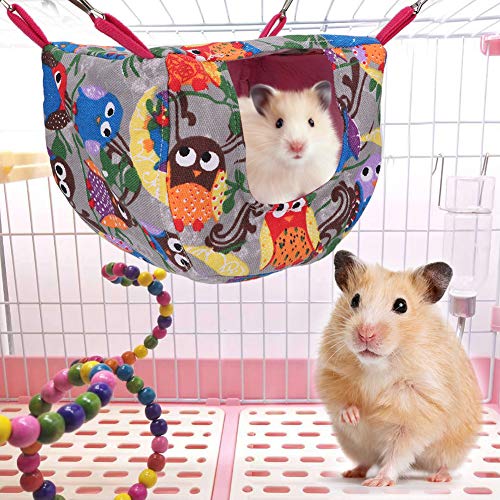 Qukaim Papagei Hängematte Haustier Papagei Quadrat Nest Hängematte Hängende Haus für Hamster und Eichhörnchen Eule Mond Design Käfighöhle Spielzeug 30x30cm Qukaim Papagei Hängematte Haustier Papagei Quadrat Nest Hängematte Hängende Haus für Hamster und Eichhörnchen Eule Mond Design Käfighöhle Spielzeug 30x30cm von Qukaim