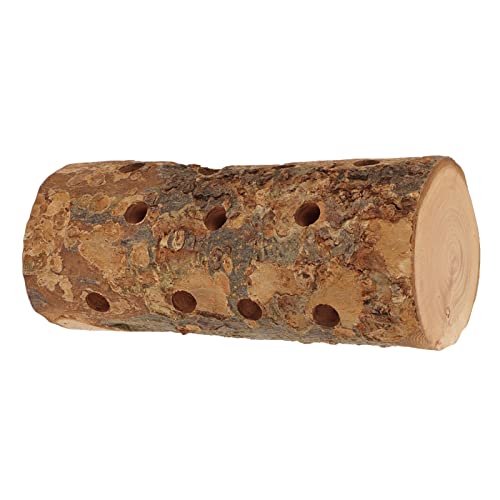 Qukaim Papagei Holz Stehstab Hamster Log Kauspielzeug, Sicher Molar Biss Resistant Holz Stehstock für Kleintiere Papagei Vogel Käfig Sitzstange Kaninchen Zahnpflege Spielzeug 25cm Lang Qukaim Papagei Holz Stehstab Hamster Log Kauspielzeug, Sicher Molar Biss Resistant Holz Stehstock für Kleintiere Papagei Vogel Käfig Sitzstange Kaninchen Zahnpflege Spielzeug 25cm Lang von Qukaim