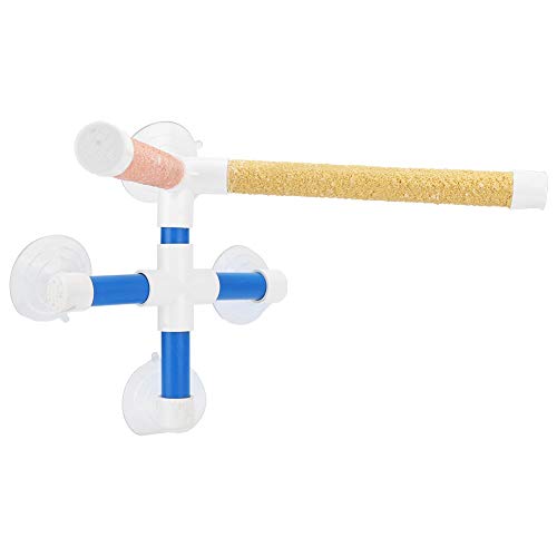 Qukaim Papageien Frosted Barsch Papageien Dusche Stehstange Milchbeschichtung Vogelstange mit 4 Saugnäpfen, ideal zum Baden und Spielen, 39,9 cm lang, geeignet für Papageien und Vögel Qukaim Papageien Frosted Barsch Papageien Dusche Stehstange Milchbeschichtung Vogelstange mit 4 Saugnäpfen, ideal zum Baden und Spielen, 39,9 cm lang, geeignet für Papageien und Vögel von Qukaim