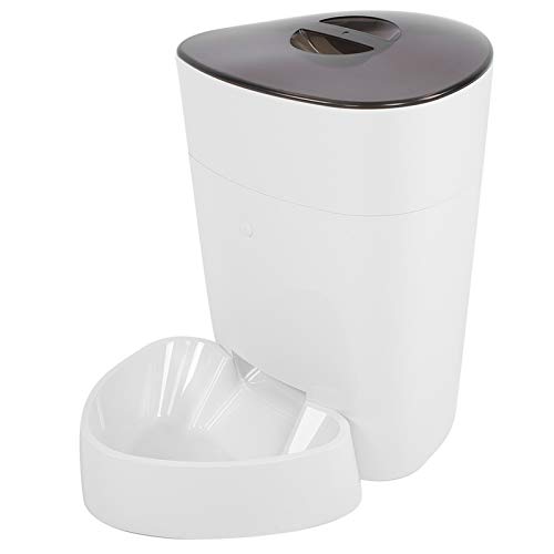 Qukaim Pet Automatic Feeder Pet Automatic Feeder, Intelligent Timing Feeder for Dogs and Cats, USB Powered, No Battery Required, Plastic Design, Easy to Use, 3.5L Capacity Qukaim Pet Automatic Feeder Pet Automatic Feeder, Intelligent Timing Feeder for Dogs and Cats, USB Powered, No Battery Required, Plastic Design, Easy to Use, 3.5L Capacity von Qukaim