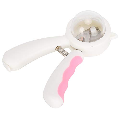 Qukaim Pet Claw Care Pet Nail Clipper Scissors Cutter Stainless Steel Splash Proof, ABS Handle for Dogs and Cats, Pet Toenail Grooming Tool, Pink Qukaim Pet Claw Care Pet Nail Clipper Scissors Cutter Stainless Steel Splash Proof, ABS Handle for Dogs and Cats, Pet Toenail Grooming Tool, Pink von Qukaim