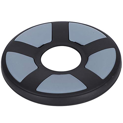 Qukaim Pet Dog Flying Disc Silikon Hund Fliegende Scheibe, Waschbar Rutschfest Wiederverwendbar Haustier Spielzeug für Indoor Outdoor Moderates Gewicht Ideal Zum Spielen Und Beißen Schwarz Größe S Qukaim Pet Dog Flying Disc Silikon Hund Fliegende Scheibe, Waschbar Rutschfest Wiederverwendbar Haustier Spielzeug für Indoor Outdoor Moderates Gewicht Ideal Zum Spielen Und Beißen Schwarz Größe S von Qukaim