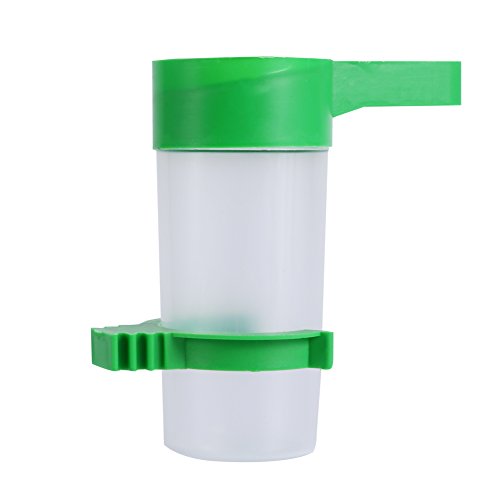 Qukaim Pet Feeder Drinker 4pcs Bird Drinker Food Feeder Waterer Clip, Kunststoff Automatische Tränke für Käfig, Geeignet für Papageien, Nymphensittiche, Wellensittiche, einfach zu installieren Qukaim Pet Feeder Drinker 4pcs Bird Drinker Food Feeder Waterer Clip, Kunststoff Automatische Tränke für Käfig, Geeignet für Papageien, Nymphensittiche, Wellensittiche, einfach zu installieren von Qukaim
