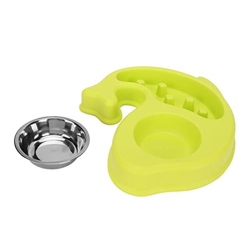 Qukaim Pet Food Water Bowl Football Shaped Pet Bed, Dual Purpose Cat Cave Nest for Cats and Kittens, Removable Stainless Steel Slow Feeder Bowl, Dishwasher Safe, Autumn Winter Design, Red and Qukaim Pet Food Water Bowl Football Shaped Pet Bed, Dual Purpose Cat Cave Nest for Cats and Kittens, Removable Stainless Steel Slow Feeder Bowl, Dishwasher Safe, Autumn Winter Design, Red and von Qukaim