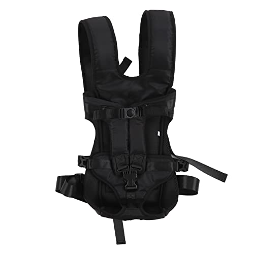 Qukaim Pet Front Carrier Rucksack Haustier Front Rucksack, Atmungsaktiv Wasserdicht Verstellbare Brust Hundetrage für Katzen, Ideal für Spaziergänge, Reisen und Radfahren, Große Größe von Qukaim
