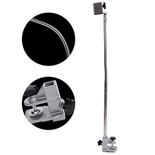 Qukaim Pet Grooming Table Dryer Holder Stainless Steel Flexible Pet Grooming Table Dryer Holder Stand, Adjustable Clip Design for Easy Use, Suitable for Grooming Tables, 25cm Height, 360 Degree von Qukaim