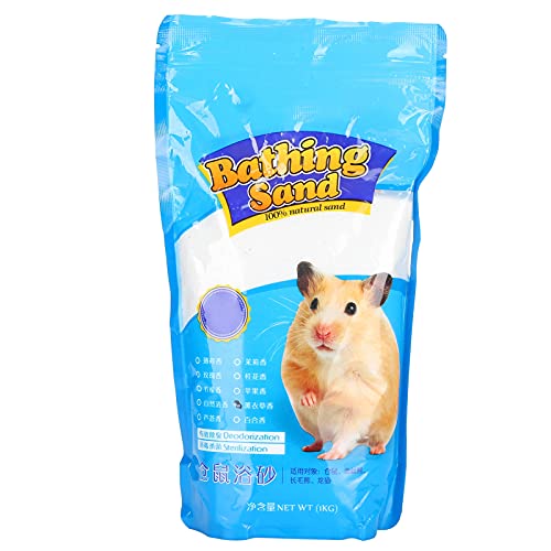 Qukaim Pet Hamster Hängematte, Etagenbett, doppelseitiges kleines Haustierbett, Spielzeug für Hamster, Mäuse und Ratten, 1 kg, inklusive Badesand und Lavendelgeschmack Qukaim Pet Hamster Hängematte, Etagenbett, doppelseitiges kleines Haustierbett, Spielzeug für Hamster, Mäuse und Ratten, 1 kg, inklusive Badesand und Lavendelgeschmack von Qukaim