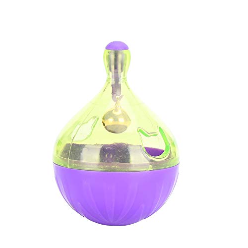 Qukaim Pet Interactive Feeder Cat Scratch Mat and Interactive Pet Food Ball, Purple ABS, Grinding Nails Toy with Food Leakage Dispenser, Healthy Supplies for Cats and Dogs Qukaim Pet Interactive Feeder Cat Scratch Mat and Interactive Pet Food Ball, Purple ABS, Grinding Nails Toy with Food Leakage Dispenser, Healthy Supplies for Cats and Dogs von Qukaim