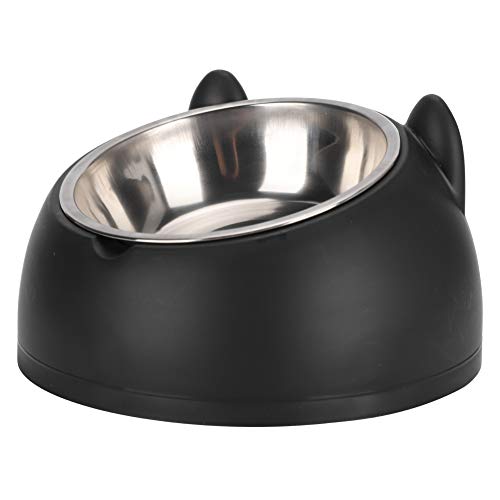 Qukaim Pet Non‑Pet Cat Futternapf Edelstahl Hund Futternapf Rutschfester Futternapf Inklusive Edelstahlnapf Schwarz Qukaim Pet Non‑Pet Cat Futternapf Edelstahl Hund Futternapf Rutschfester Futternapf Inklusive Edelstahlnapf Schwarz von Qukaim
