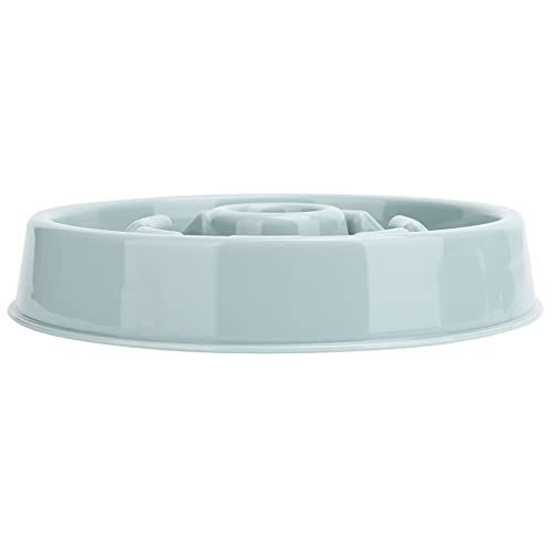 Qukaim Pet Slow Eating Bowl Hanging Pet Water Dispenser and Slow Eating Bowl, Anti-Gulping Feeder for Dogs and Cats, 21.5cm/8.5in, Blue Qukaim Pet Slow Eating Bowl Hanging Pet Water Dispenser and Slow Eating Bowl, Anti-Gulping Feeder for Dogs and Cats, 21.5cm/8.5in, Blue von Qukaim
