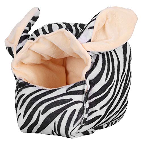 Qukaim Pet Supplies Hamsternest zum Aufhängen, dickes Zucker-Gilder-Baumwollnest, kleines Haustier-warmes Haus für Igel, weiches, gemütliches Design, ideal zum Ausruhen und Spielen, 30 x 25 cm von Qukaim