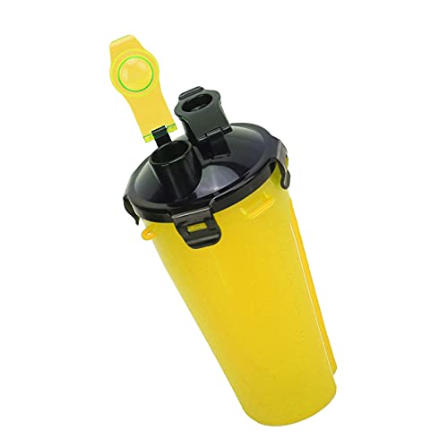 Qukaim Pets Supplies Pet Water Cup, Portable Pet Travel Drinking Cup, Lightweight Outdoors Drinking Feeder for Dogs and Cats, Yellow Qukaim Pets Supplies Pet Water Cup, Portable Pet Travel Drinking Cup, Lightweight Outdoors Drinking Feeder for Dogs and Cats, Yellow von Qukaim