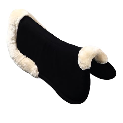 Qukaim Pferde-Sattelunterlage, Mehrzweck-Stoßdämpfung und Schweißabsorbierend, verdickt und rutschfest, Reitsport-Balance-Pad für Reitzubehör, 60 x 50 cm Qukaim Pferde-Sattelunterlage, Mehrzweck-Stoßdämpfung und Schweißabsorbierend, verdickt und rutschfest, Reitsport-Balance-Pad für Reitzubehör, 60 x 50 cm von Qukaim