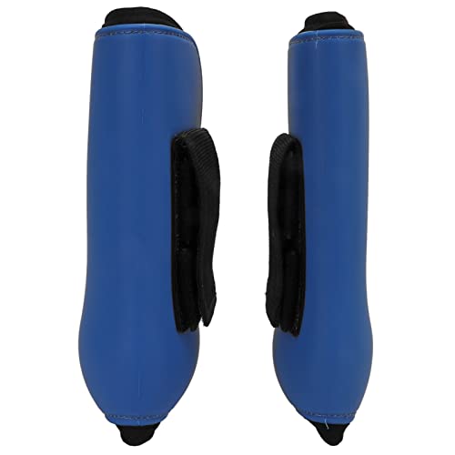 Qukaim Pferdebeinstiefel, 1 Paar PU-Schale, Neopren, sichere Gamaschen für Springen, Reitwettbewerb, blaue Vorderbeine XL, Pferdeschutzausrüstung Qukaim Pferdebeinstiefel, 1 Paar PU-Schale, Neopren, sichere Gamaschen für Springen, Reitwettbewerb, blaue Vorderbeine XL, Pferdeschutzausrüstung von Qukaim