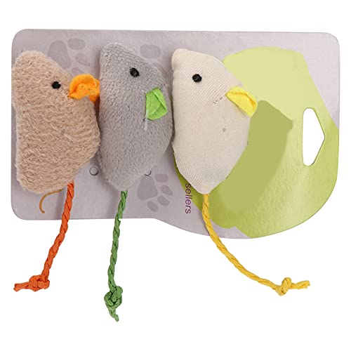 Qukaim Plüsch Simulation Maus Spielzeug Plüsch Maus Spielzeug, Interaktives Simulation Katzenspielzeug für Indoor-Katzen und Kätzchen, Weiches Plüsch-Design, Ideal für Spielzeit und Verlobung, 15 cm Qukaim Plüsch Simulation Maus Spielzeug Plüsch Maus Spielzeug, Interaktives Simulation Katzenspielzeug für Indoor-Katzen und Kätzchen, Weiches Plüsch-Design, Ideal für Spielzeit und Verlobung, 15 cm von Qukaim