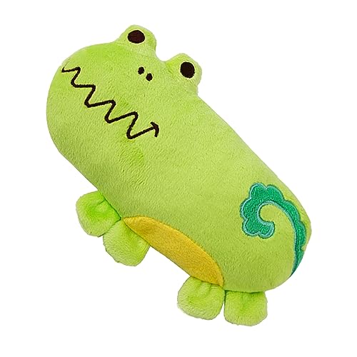 Qukaim Plush Toys Frosch Plüsch Hundespielzeug, Niedliches Cartoon-Plüschspielzeug für Hunde, bissfest, Zähneknirschen, lustiges Design, ideal für Haustiere Qukaim Plush Toys Frosch Plüsch Hundespielzeug, Niedliches Cartoon-Plüschspielzeug für Hunde, bissfest, Zähneknirschen, lustiges Design, ideal für Haustiere von Qukaim