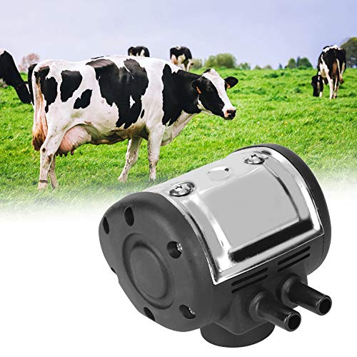 Qukaim Pneumatischer Pulsator Einstellbarer Melker, Melkmaschine für Kuh und Schaf, Zwei Ausgänge, Einstellbarer Melkpulsator, Effizientes Milchabsaugsystem von Qukaim