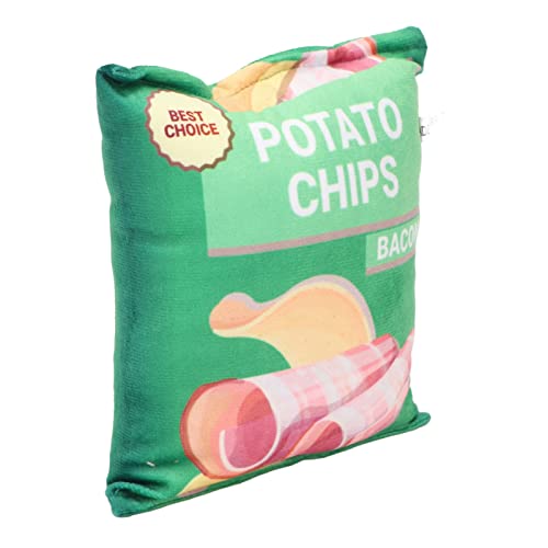 Qukaim Potato Chips Plüsch Hundespielzeug Gummi Fußball Hundespielzeug Umweltschutz Gummireifen Kauspielzeug Bissfest Leckerli-Dosierung Zerrspielzeug mit Seil für mittelgroße Hunde Aggressive Kauer Qukaim Potato Chips Plüsch Hundespielzeug Gummi Fußball Hundespielzeug Umweltschutz Gummireifen Kauspielzeug Bissfest Leckerli-Dosierung Zerrspielzeug mit Seil für mittelgroße Hunde Aggressive Kauer von Qukaim