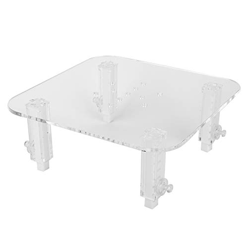 Qukaim Protein Skimmer Accories Acryl Protein Skimmer Halterung, Höhenverstellbar Trenner Erhöhung Accories für Protein Skimmer, Kompatibel mit verschiedenen Modellen von Qukaim