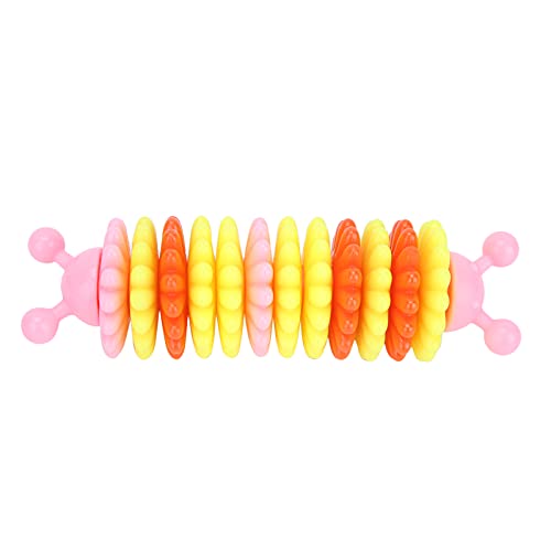 Qukaim Raupenform Hundebeißspielzeug Raupenform Hund Kauspielzeug Bissfestes Zähneknirschen Spielzeug für mittelgroße große Hunde, Rosa, ideal für Zahnpflege und Spielzeit Qukaim Raupenform Hundebeißspielzeug Raupenform Hund Kauspielzeug Bissfestes Zähneknirschen Spielzeug für mittelgroße große Hunde, Rosa, ideal für Zahnpflege und Spielzeit von Qukaim