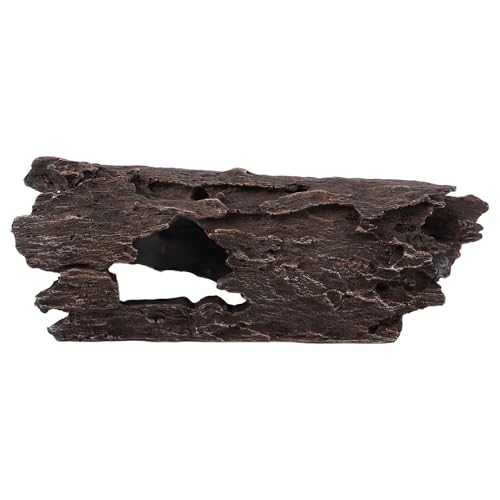 Qukaim Reptilien-Holz-Versteck, Kunstharz, Holz, Aquarium-Dekorationen, hohler Baumstamm, Höhlenrinde, Biegung für Eidechse, Schildkröte, Spinne, Reptilienholz, Mini-Topf, 25,4 x 12,7 x 12,7 cm Qukaim Reptilien-Holz-Versteck, Kunstharz, Holz, Aquarium-Dekorationen, hohler Baumstamm, Höhlenrinde, Biegung für Eidechse, Schildkröte, Spinne, Reptilienholz, Mini-Topf, 25,4 x 12,7 x 12,7 cm von Qukaim