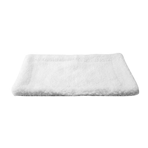 Qukaim Schlafbettmatte Igel Bettmatte, Rechteckiges Plüschkissen, Meerschweinchen Schlafbettauflage, Warme Haustiermatte für Kleintiere, Haustierbedarf, 60 x 45 cm, Weiß Qukaim Schlafbettmatte Igel Bettmatte, Rechteckiges Plüschkissen, Meerschweinchen Schlafbettauflage, Warme Haustiermatte für Kleintiere, Haustierbedarf, 60 x 45 cm, Weiß von Qukaim