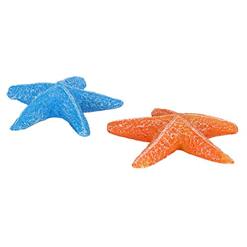 Qukaim Simulation Seestern Harz Vintage Beflockung Auto Aquarium Aquarium Ornament Simulation Seestern Dekoration Künstliche Landschaft Dekor für Aquarien, 15 cm lang, buntes Design Qukaim Simulation Seestern Harz Vintage Beflockung Auto Aquarium Aquarium Ornament Simulation Seestern Dekoration Künstliche Landschaft Dekor für Aquarien, 15 cm lang, buntes Design von Qukaim