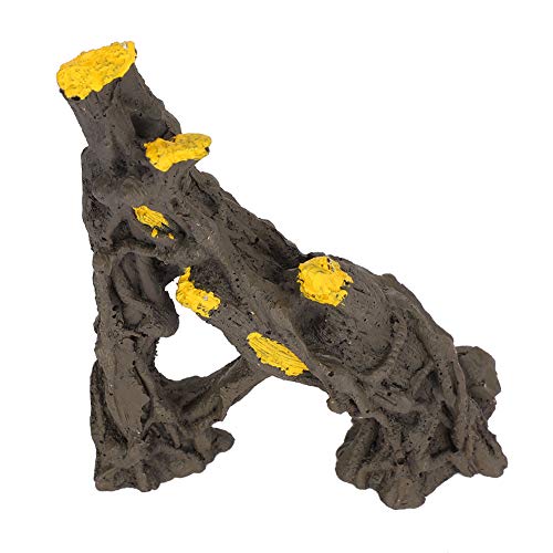 Qukaim Spinne Tank Versteckhöhle Reptilien Tank Versteckhöhle Ornament Dekorative Landschaftsbau für Eidechse Spinne Skorpion Natur Aussehen Terrarien geeignet 15x10x8cm von Qukaim