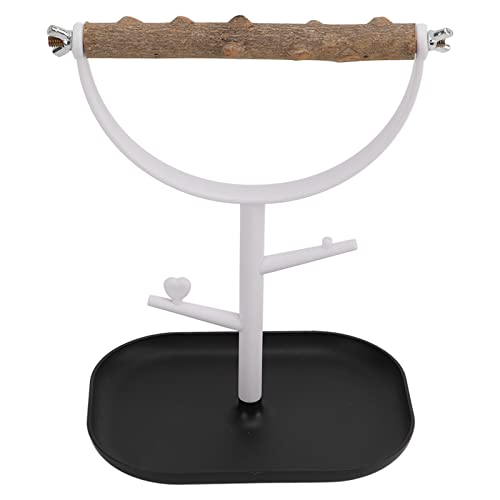 Qukaim Training Bird Barch Portable Bird Stand Outdoor Desktop Training Papagei Sitzstange T-Form Kunststoff Vogeltischplatte Ständer Weiß Quadratische Platte Ideal für Kleine Vögel Qukaim Training Bird Barch Portable Bird Stand Outdoor Desktop Training Papagei Sitzstange T-Form Kunststoff Vogeltischplatte Ständer Weiß Quadratische Platte Ideal für Kleine Vögel von Qukaim