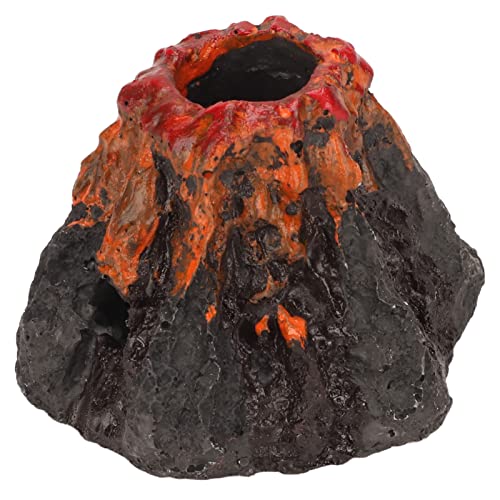 Qukaim Volcano Aquarium Dekoration Aquarium Vulkan Ornament, Simulation Harz Vulkan Dekoration für Fish Tank, Realistische Bubble Stone Dekoration, 25,4 x 15,2 x 15,2 cm, ideal für aquatische Qukaim Volcano Aquarium Dekoration Aquarium Vulkan Ornament, Simulation Harz Vulkan Dekoration für Fish Tank, Realistische Bubble Stone Dekoration, 25,4 x 15,2 x 15,2 cm, ideal für aquatische von Qukaim