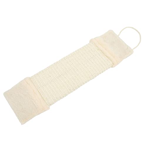 Qukaim Wandmontiertes Katzenkratzpad Katze Hängender Teppich Kratzer, Wandmontiertes Sisal Katzenkratzpad, Rechteckiges Design, Bissfest, Ideal für Katzen, Platzsparendes Spielzeug Qukaim Wandmontiertes Katzenkratzpad Katze Hängender Teppich Kratzer, Wandmontiertes Sisal Katzenkratzpad, Rechteckiges Design, Bissfest, Ideal für Katzen, Platzsparendes Spielzeug von Qukaim