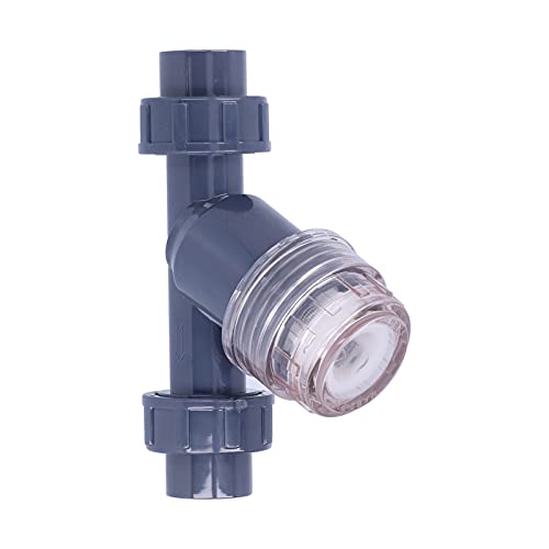 Qukaim Wasserpfeifenfilter Tropfbewässerungsfilter, PVC-Wasserrohrfilter, geringer Widerstand, praktisch für Mini-Fischtanks und Zuchtaquarien, ideal für Isolationsquarienen von Qukaim