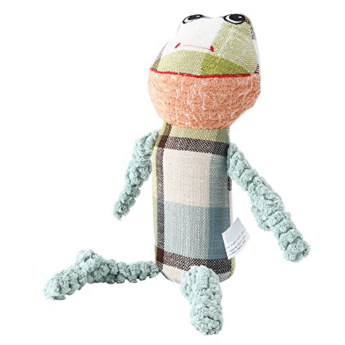 Qukaim Weiches Plüsch-Haustierspielzeug, quietschendes Kauspielzeug-Set, weiche Plüschente und Frosch, Cartoon-Tierform, Klangspielzeug für Welpen, Kauspielzeug, ideales Haustier-Geschenk, 2 Stück Qukaim Weiches Plüsch-Haustierspielzeug, quietschendes Kauspielzeug-Set, weiche Plüschente und Frosch, Cartoon-Tierform, Klangspielzeug für Welpen, Kauspielzeug, ideales Haustier-Geschenk, 2 Stück von Qukaim