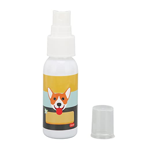 Qukaim Welpentoiletten-Trainingsspray, Haustier-Trainingshilfe, Spray, 30 ml, harmloses Hunde-Defäkations-Positionierungsspray für Welpen- und Katzentoiletten-Training, effektive Töpfchentrain Qukaim Welpentoiletten-Trainingsspray, Haustier-Trainingshilfe, Spray, 30 ml, harmloses Hunde-Defäkations-Positionierungsspray für Welpen- und Katzentoiletten-Training, effektive Töpfchentrain von Qukaim