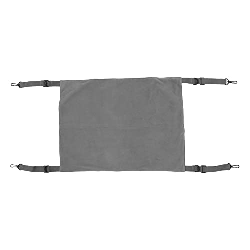 Qukaim Wendbare Katzenhängematte, wendbare Katzenhängematte, verstellbare Gurte und Metallhaken, Haustierkäfighängematte für Kleintiere, Orange Qukaim Wendbare Katzenhängematte, wendbare Katzenhängematte, verstellbare Gurte und Metallhaken, Haustierkäfighängematte für Kleintiere, Orange von Qukaim