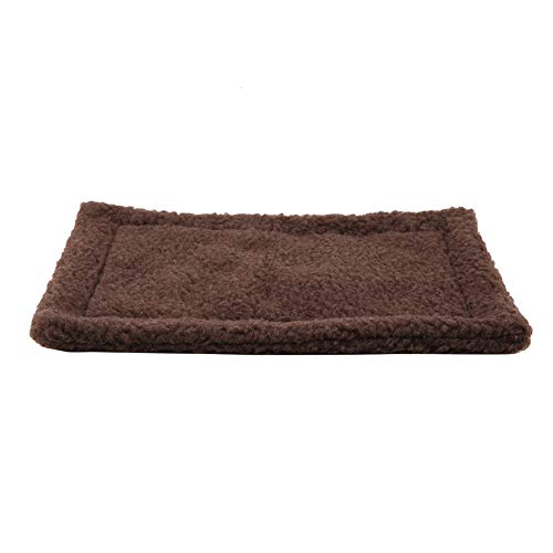 Qukaim Winter Warm Weich Haustier Haus Käfig Bett für Eichhörnchen Kaninchen 17x15cm Blau Plüsch Kissen für Igel Meerschweinchen Hamster Warme Haustiermatte von Qukaim