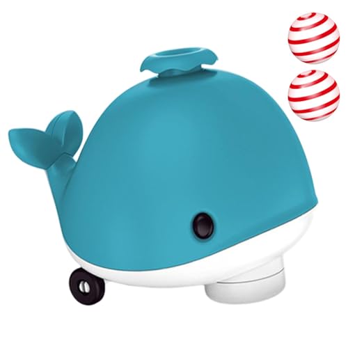 Qumiuu Elektrischer schwimmender Ball Katzenspielzeug, Walfloating Ball - Nettes Wal -Ballspielzeug für Whale | Haustierbedarf, Flexible und Musikfunktion, Kühllüfter, Blowing -Spiele für Qumiuu Elektrischer schwimmender Ball Katzenspielzeug, Walfloating Ball - Nettes Wal -Ballspielzeug für Whale | Haustierbedarf, Flexible und Musikfunktion, Kühllüfter, Blowing -Spiele für von Qumiuu
