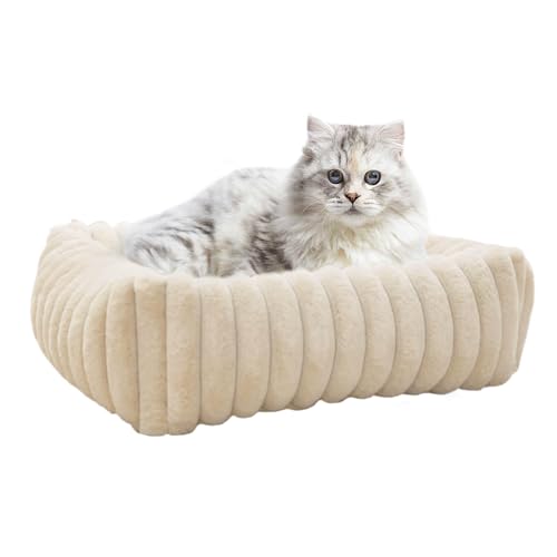 Qumiuu Hundebett Für Couch - Waschbares Kleines Hundebett,Weiches Katzen Sofa Haustierkissen Für Haus Wohnung Innen Außen Camping Reise von Qumiuu
