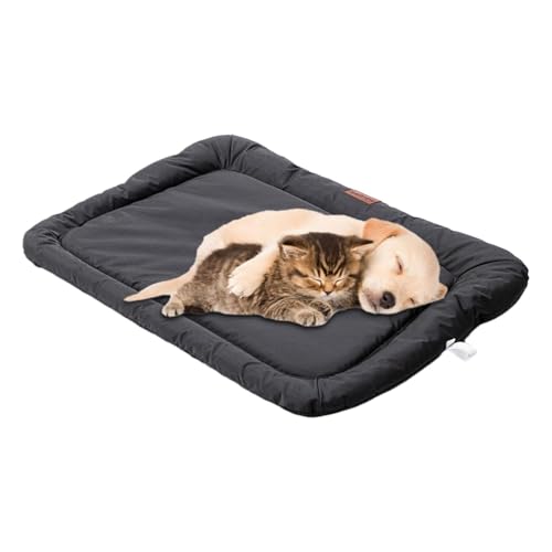 Qumiuu Hundebox-Matte, Hundebox-Bett | Hundebettunterlage aus Oxford-Stoff - rutschfeste Katzenkissen-Matratze, Haustierzubehör, Hundehütten-Auflage für kleine, mittelgroße und große Hunde, Qumiuu Hundebox-Matte, Hundebox-Bett | Hundebettunterlage aus Oxford-Stoff - rutschfeste Katzenkissen-Matratze, Haustierzubehör, Hundehütten-Auflage für kleine, mittelgroße und große Hunde, von Qumiuu
