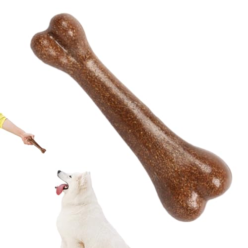 Qumiuu Hundekauartikel für Aggressive Kauer, Hundeknochen,Langlebiges Kauspielzeug für Hunde | Essbare Lebensmittel mit Rindfleischgeschmack, natürlicher, langanhaltender Geschmack, Kausnacks von Qumiuu